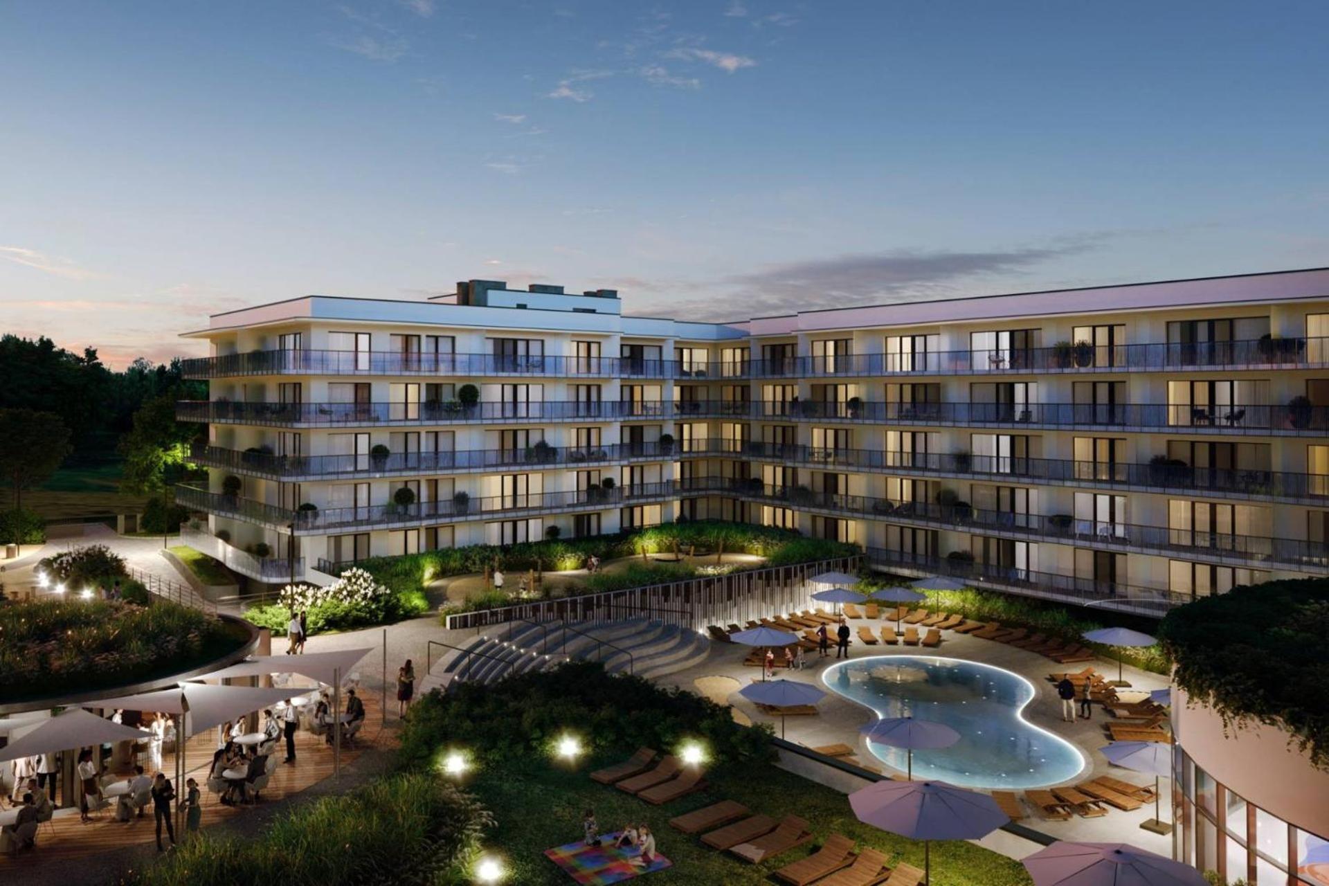 Apartament E012 Polanki Aqua 科沃布热格 外观 照片