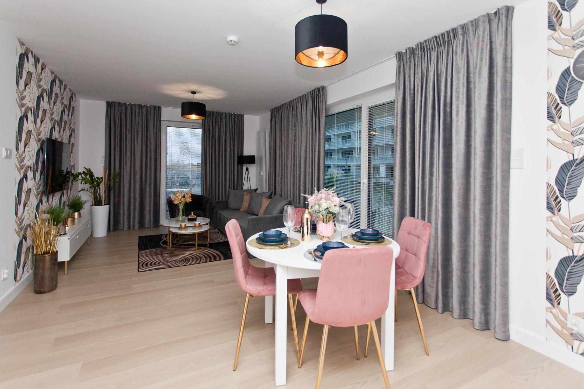 Apartament E012 Polanki Aqua 科沃布热格 外观 照片